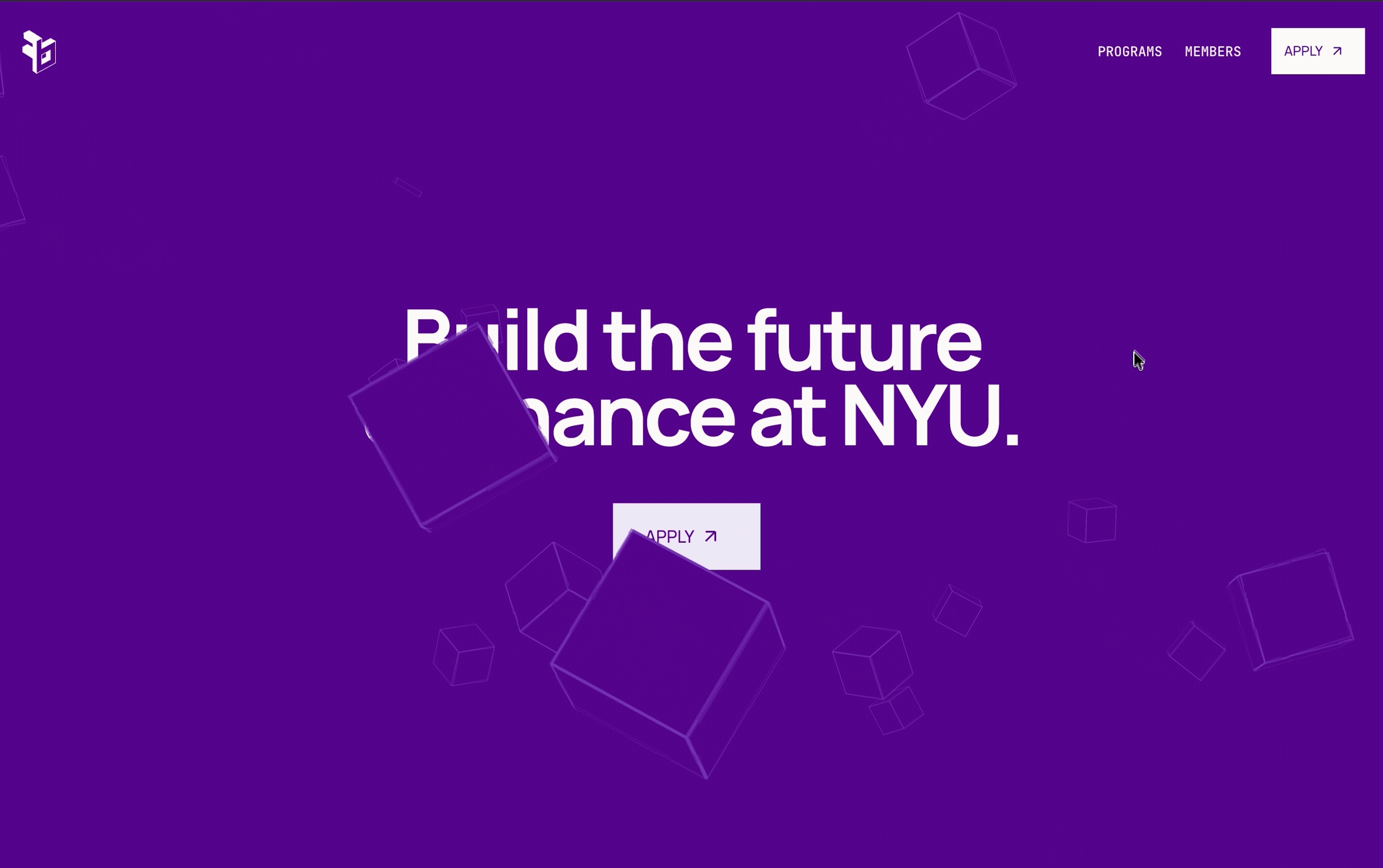 NYU BnF Web Design